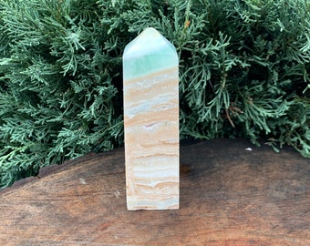 12oz Caribbean Calcite Tower