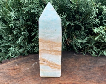 15oz Caribbean Calcite Tower