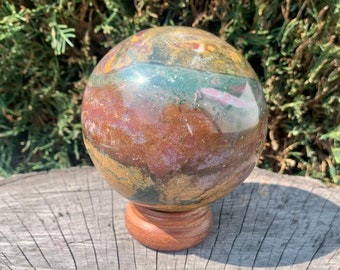 3lb Ocean Jasper Sphere