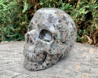 Yooperlite/Emberlite Crystal Skull - 2lbs!