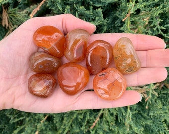 Carnelian Tumbled Stone (Brazil)