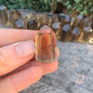 Natural Citrine Polished Point, Mini