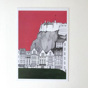 Grassmarket, Edinburgh - A5 Art Print