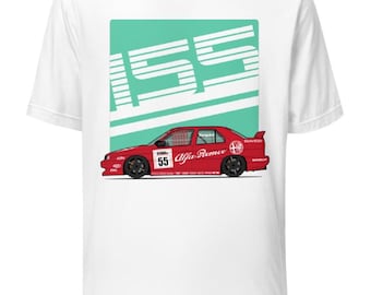 Gabriele Tarquini Alfa Romeo 155 - 1994 BTCC - Unisex t-shirt