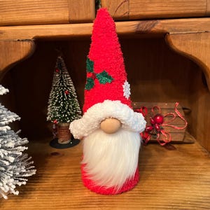 Santa gnome: Handmade Decoration Santa