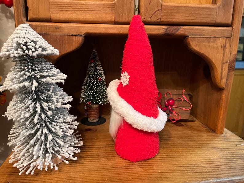 Santa gnome: Handmade Decoration image 6