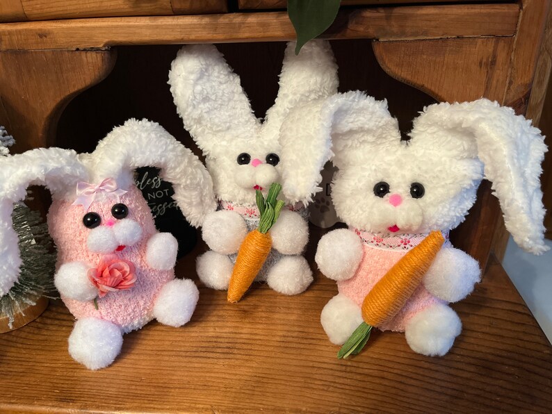 Snowmen,sock penguins and sock bunnies. image 6
