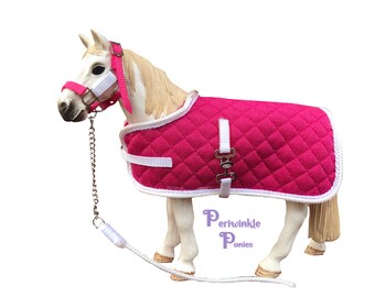 Cooling sheet /& Halter set for Model Horses