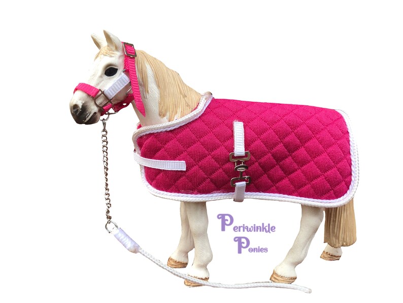 Cooling sheet /& Halter set for Model Horses