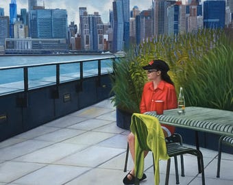 キャンバスに描くカスタム油絵肖像画：家族、ペット、愛する人