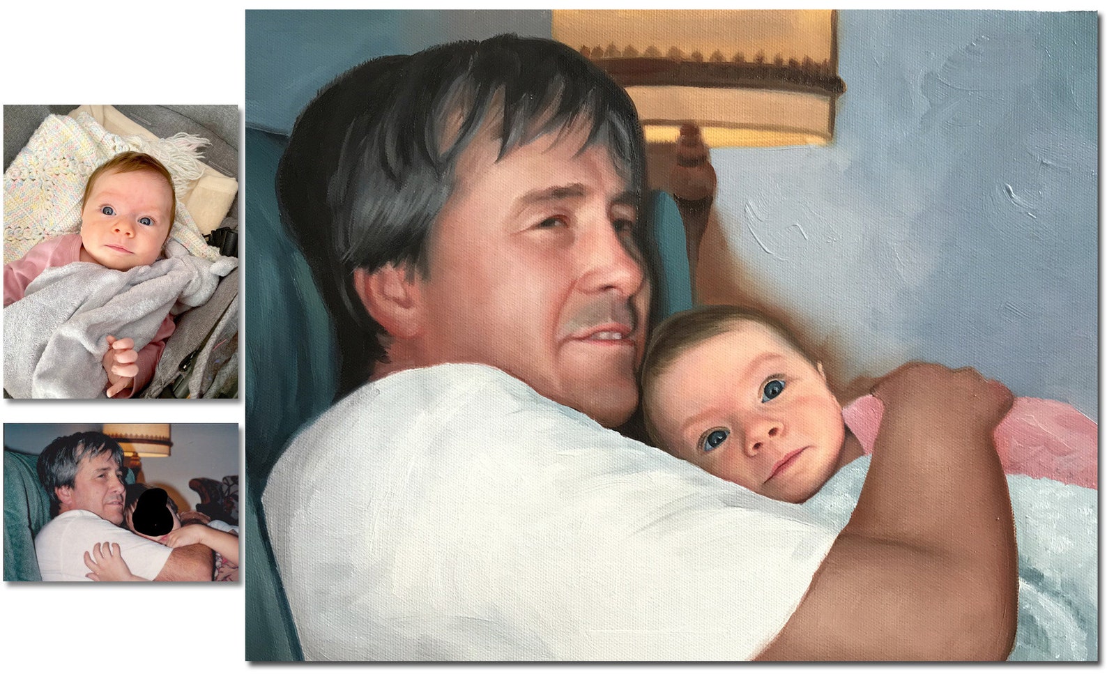 Oil painting portrait painting on Etsy