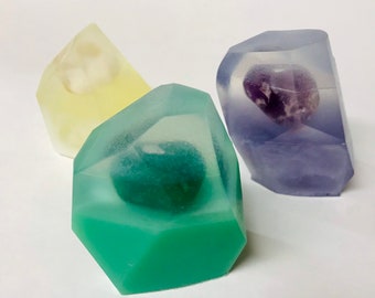 Premium Gemstone Soaps