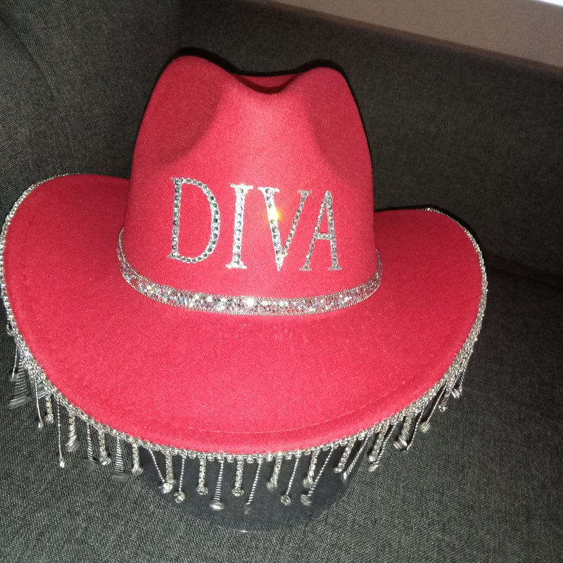 Basic Faux Suede Under Rhinestone Cowboy Hat