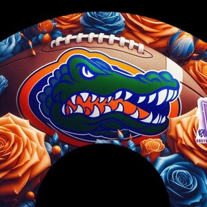 Gator Football Clack Fan2 Template Design, digitale PNG-Datei