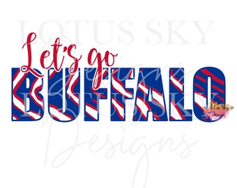 Let S Go Buffalo Etsy