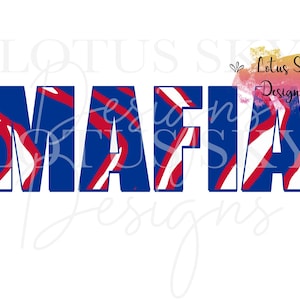 Mafia Stripes Print | Let&#39;s Go Buffalo Print| Ready To Press | Sublimation Heat Press Design | Transfer