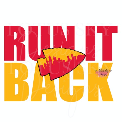 Run It Back Kansas City Skyline Instant Download SVG and Etsy