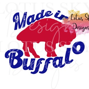 Made In Büffel | Fertig zum Pressen | Sublimationshitzepresse Design | Bügelbild | Büffelliebe | Büffel | 716 | Mafia