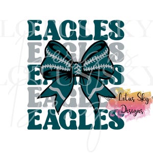 Arco de Futebol Eagles | Download Instantâneo | Arquivos SVG e PNG | Dia dos Namorados | Campeões | Fofo | Coquette