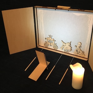 Shadow Puppet, Shadow Box, Shadow Puppets, Theatre, Shadow, Shadow ...