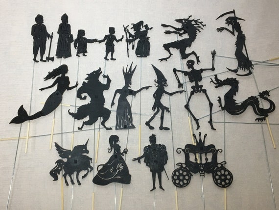 Shadow Puppetry 3枚セット Shadow Puppets, Shadow Theater, Puppet Theater, Educational Games