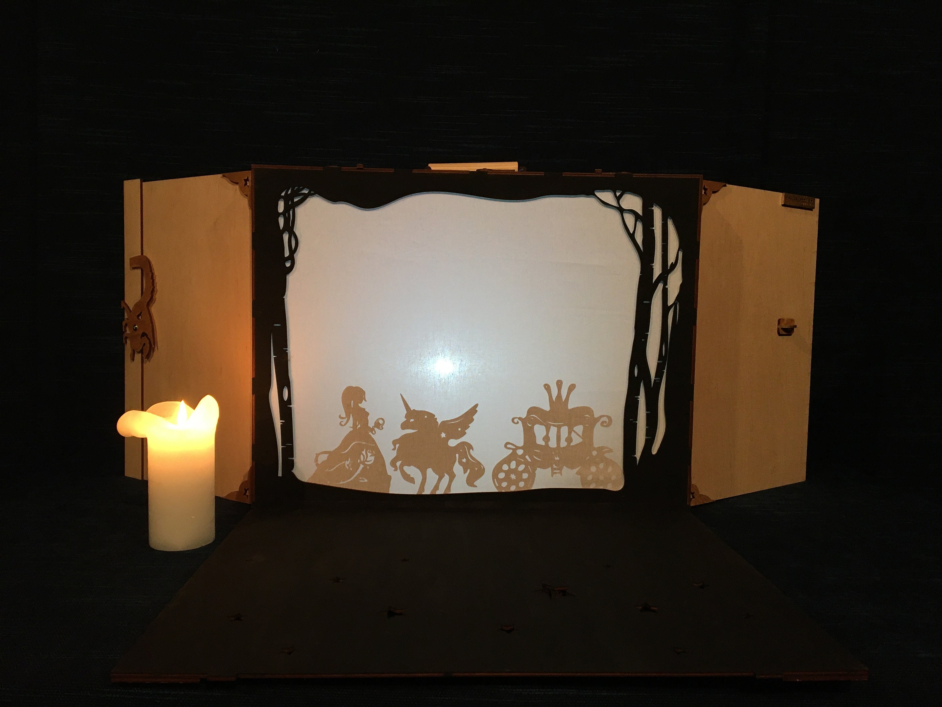Shadow Theater, Shadow Puppets, Birthday Gift, Christmas Gift ...