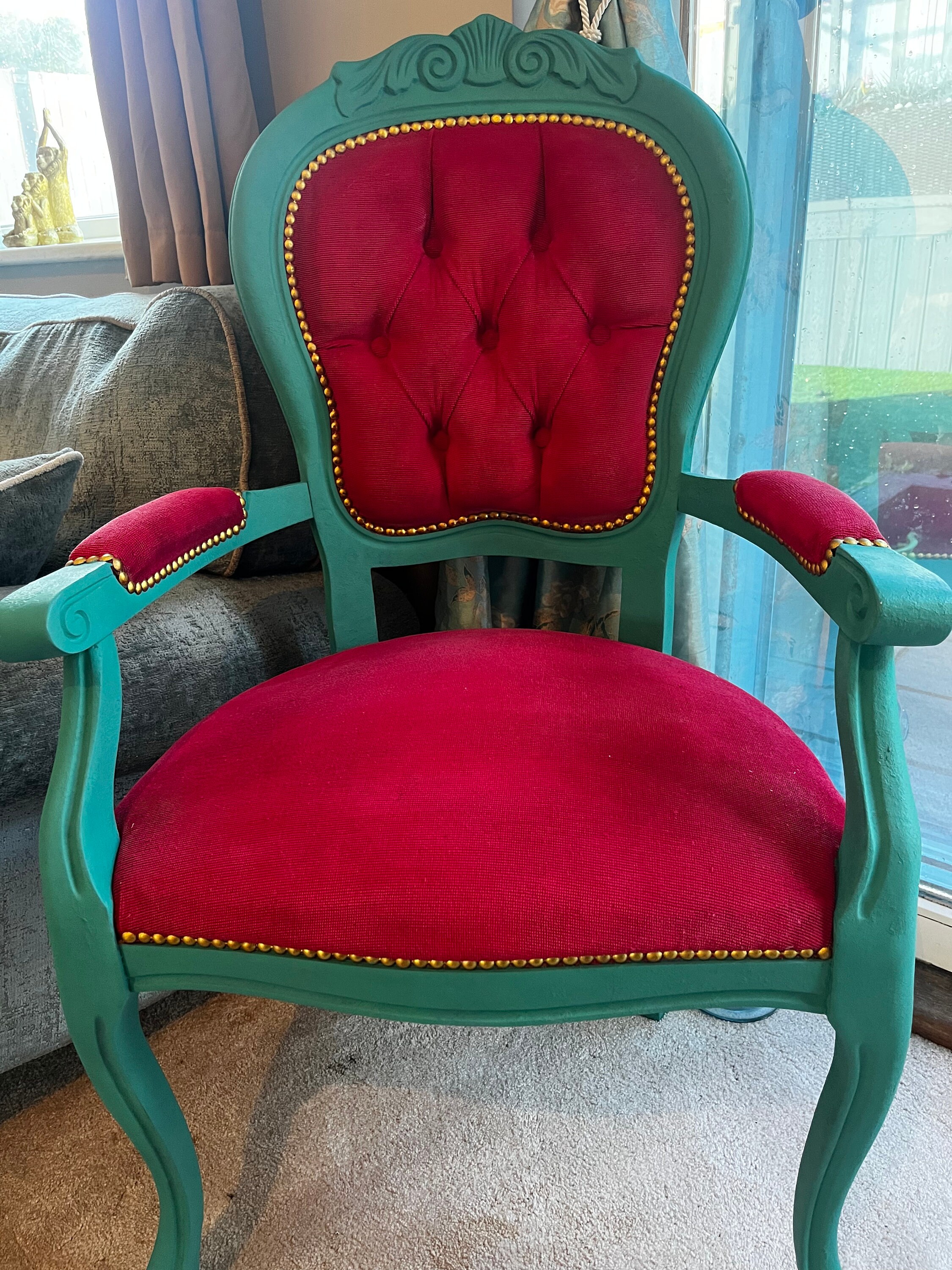 Upcycled armchair online