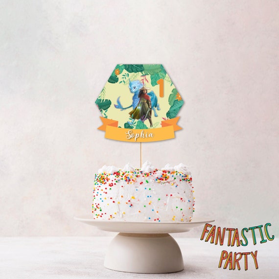 Disney Raya and the last Dragon Deluxe Cake Toppers Cupcake Decorations Set of 12 with 10 Figures and 2 Movie Stickers Fun New Characters