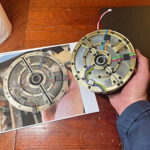 Proton pack inside replica for the workbench cyclotron from Ghostbusters Afterlife Digital files for 3d printing image 6