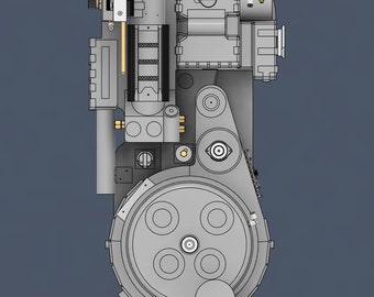 MK4 - 3D printed Q-pack Tacoshell proton pack instructions