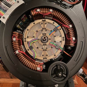 Proton pack inside replica for the workbench cyclotron from Ghostbusters Afterlife Digital files for 3d printing image 1