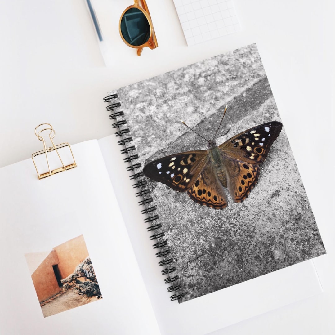 Butterfly Effect Notebook Butterfly Spiral Notebook: Nature-inspired Journal & Sketchbook - Etsy