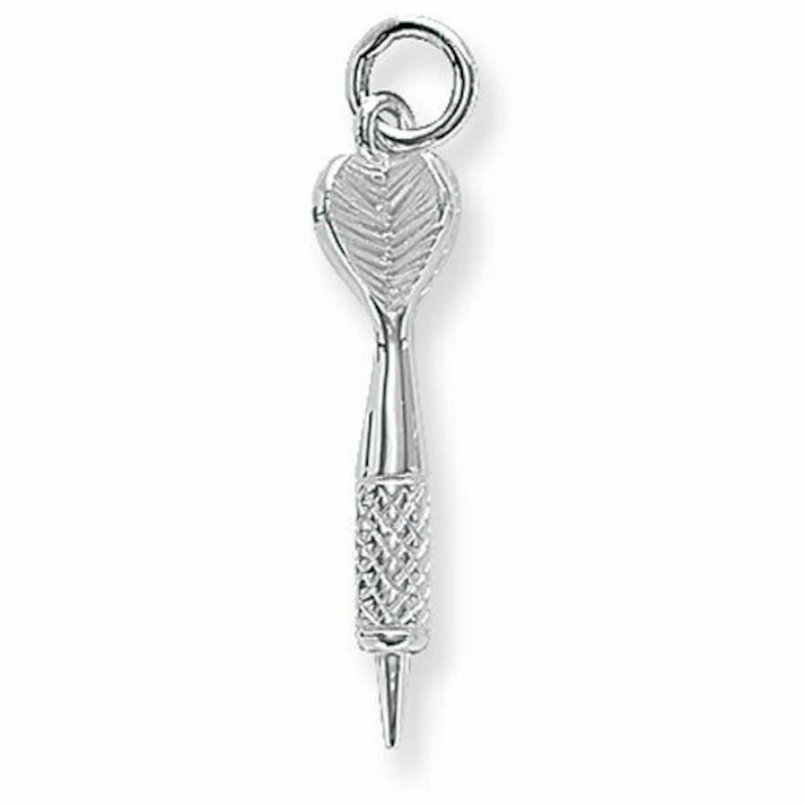 Silver Dart Pendant 925 Sterling Darts Jewellery for Mens Etsy