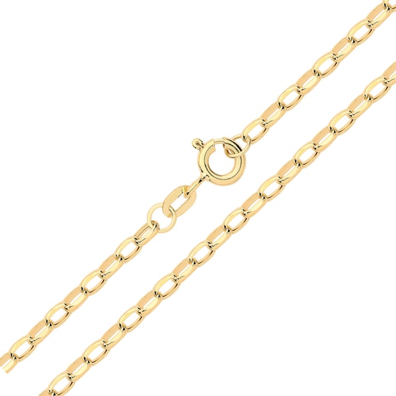 Gold belcher necklace store