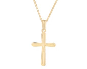 Gold Cross Necklace - Religious Necklace - Cross Pendant - Dainty Gold Cross - Small Cross Necklace,Cross Necklace Women,Christian Necklace