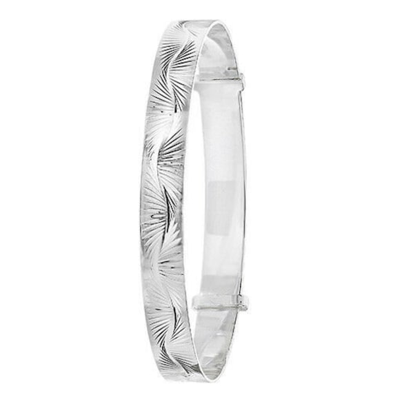 Ladies solid clearance silver bangles