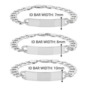 Personlised Mens Armband, Aangepaste Mens Armband, Mens Armband Gegraveerd Solid 925 Sterling Curb Chunky Ketting, Vaders Echtgenoot JongensGift