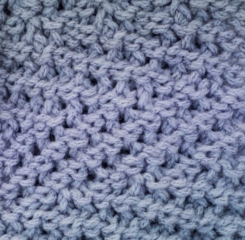 Zig Zag Stitch Pattern for Flat Panel on Knitting Loom BONUS Etsy España