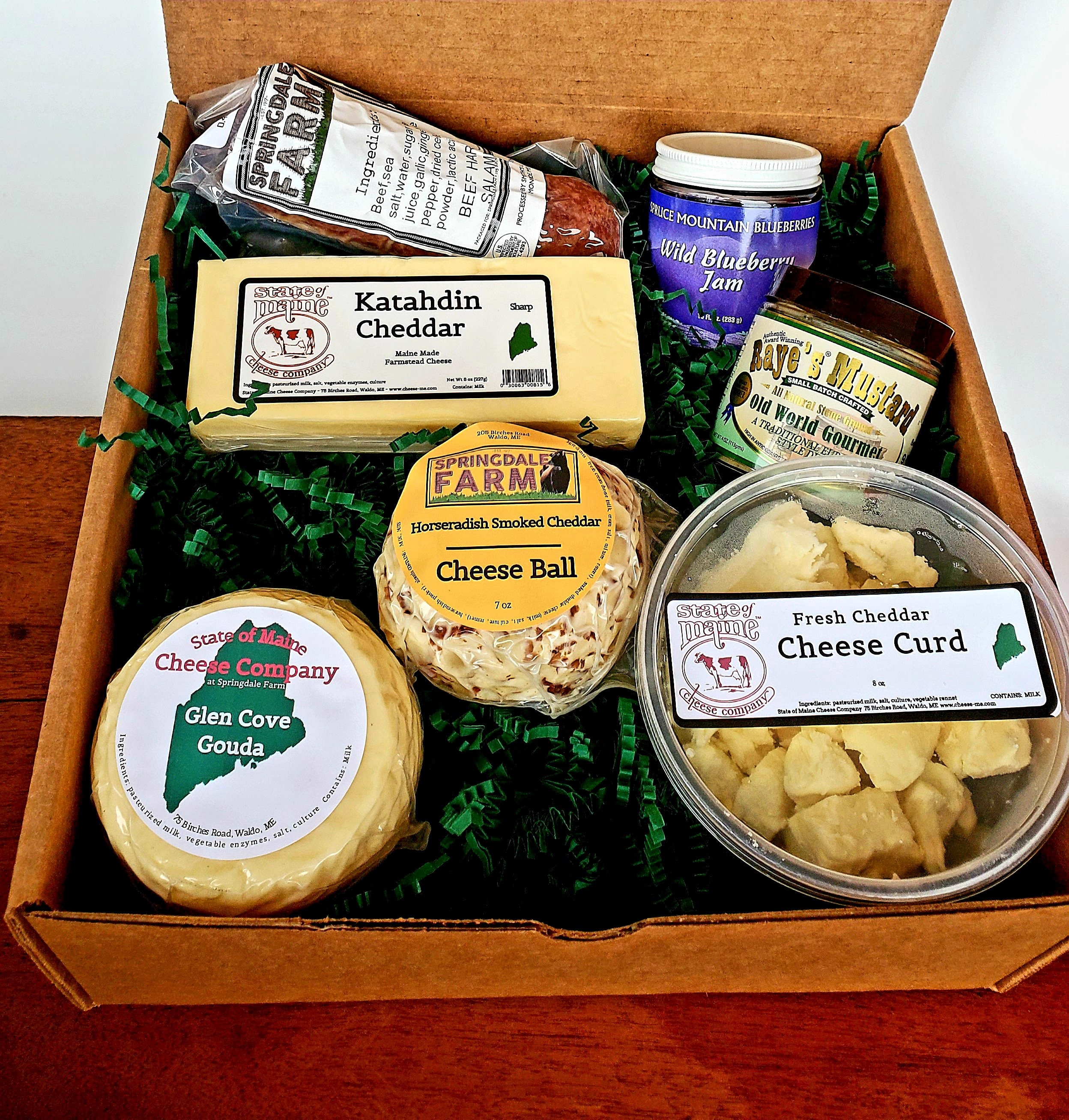 Maine Comfort Cheese Box Maine Made Classic Comfort Foods Etsy
