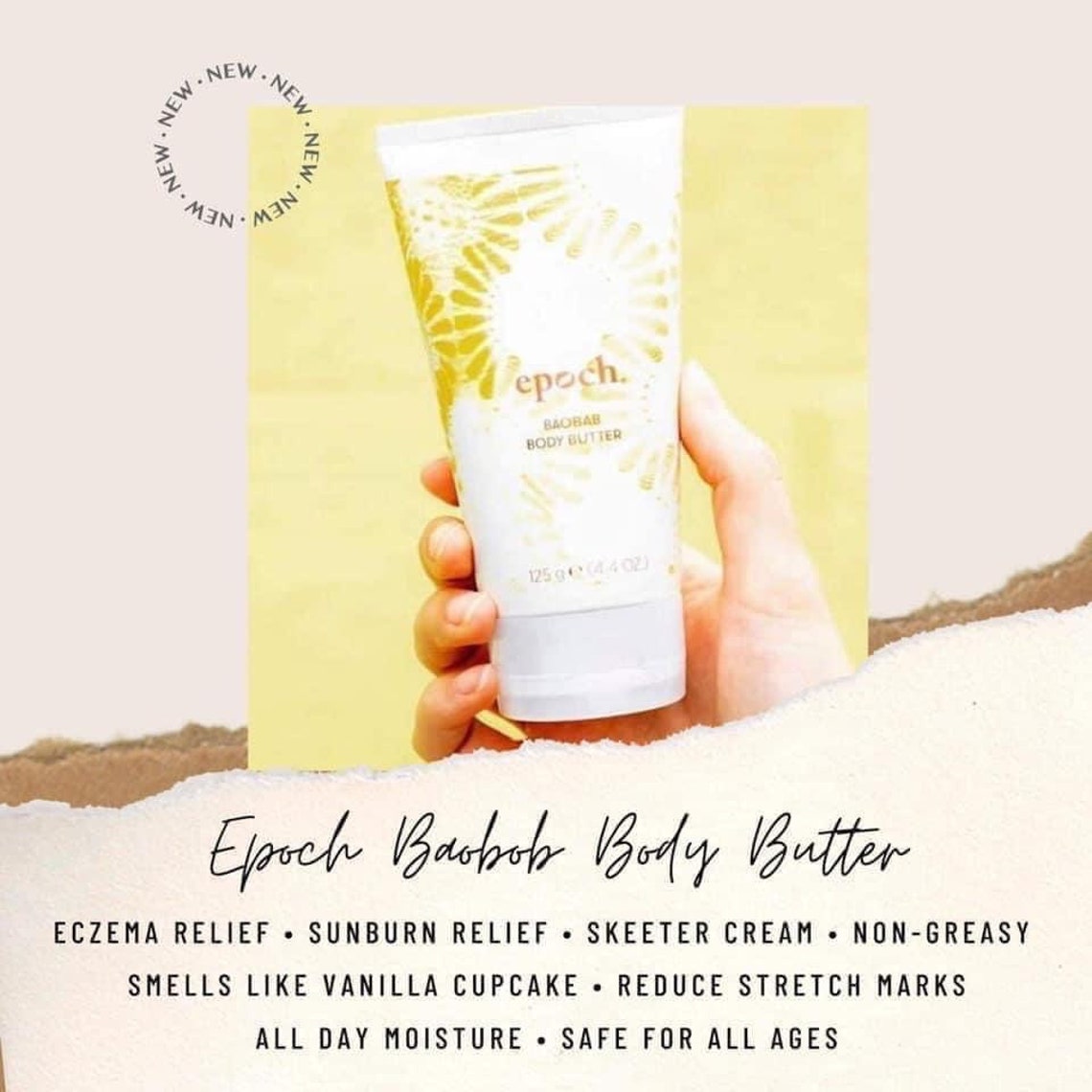 NuSkin Epoch Baobab Body Butter Etsy