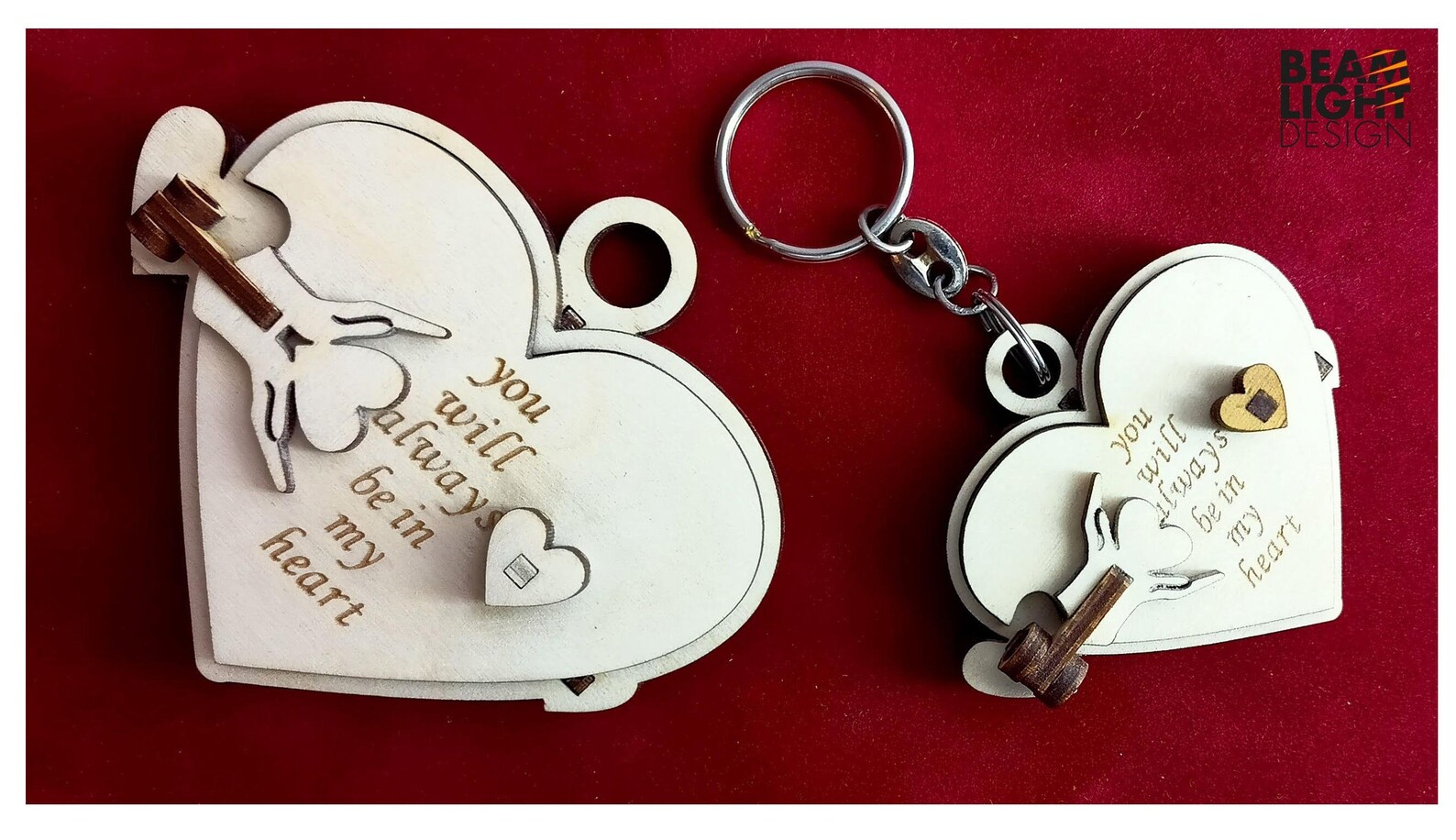 Valentines Keychain frame foto laser cut files Keychain Etsy