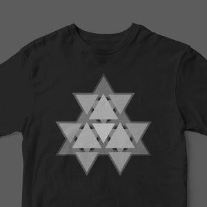 PNGSVG Abstract Design using Triangles for Printing on T-Shirts White Edition Posters and others