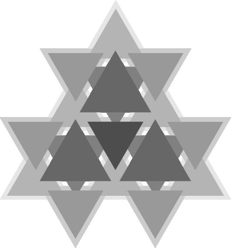 PNGSVG Abstract Design using Triangles for Printing on T-Shirts White Edition Posters and others