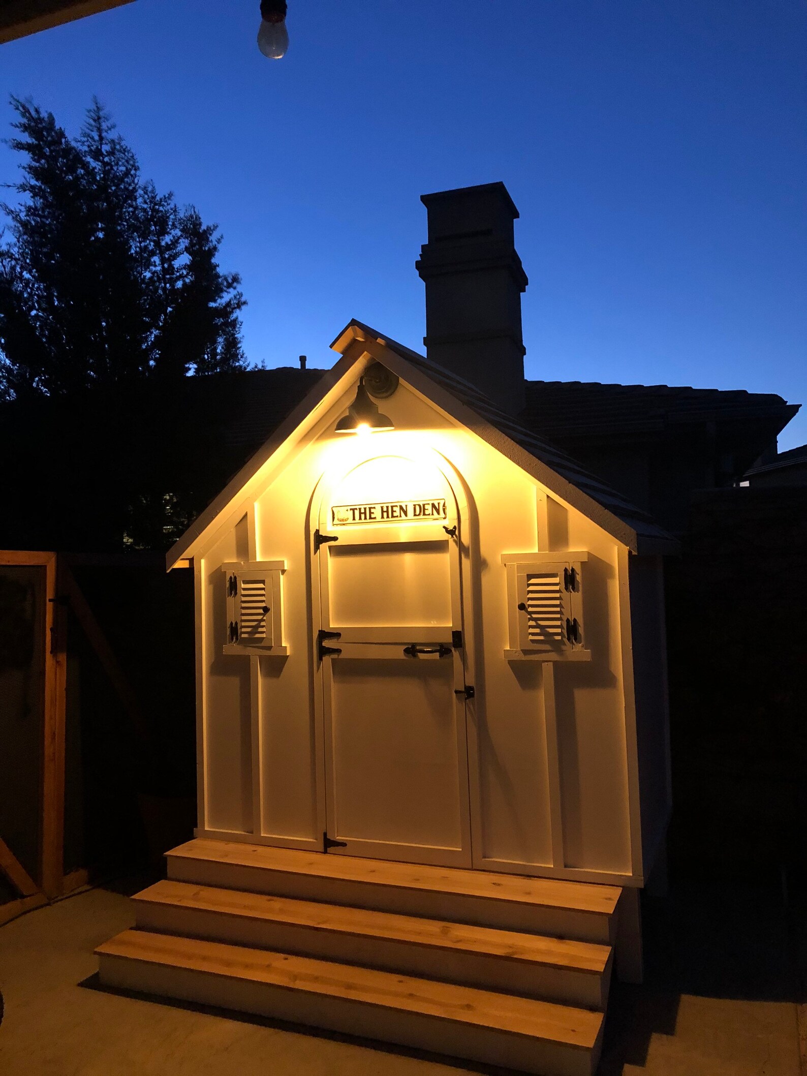 Chicken Coop Playhouse Catio Etsy