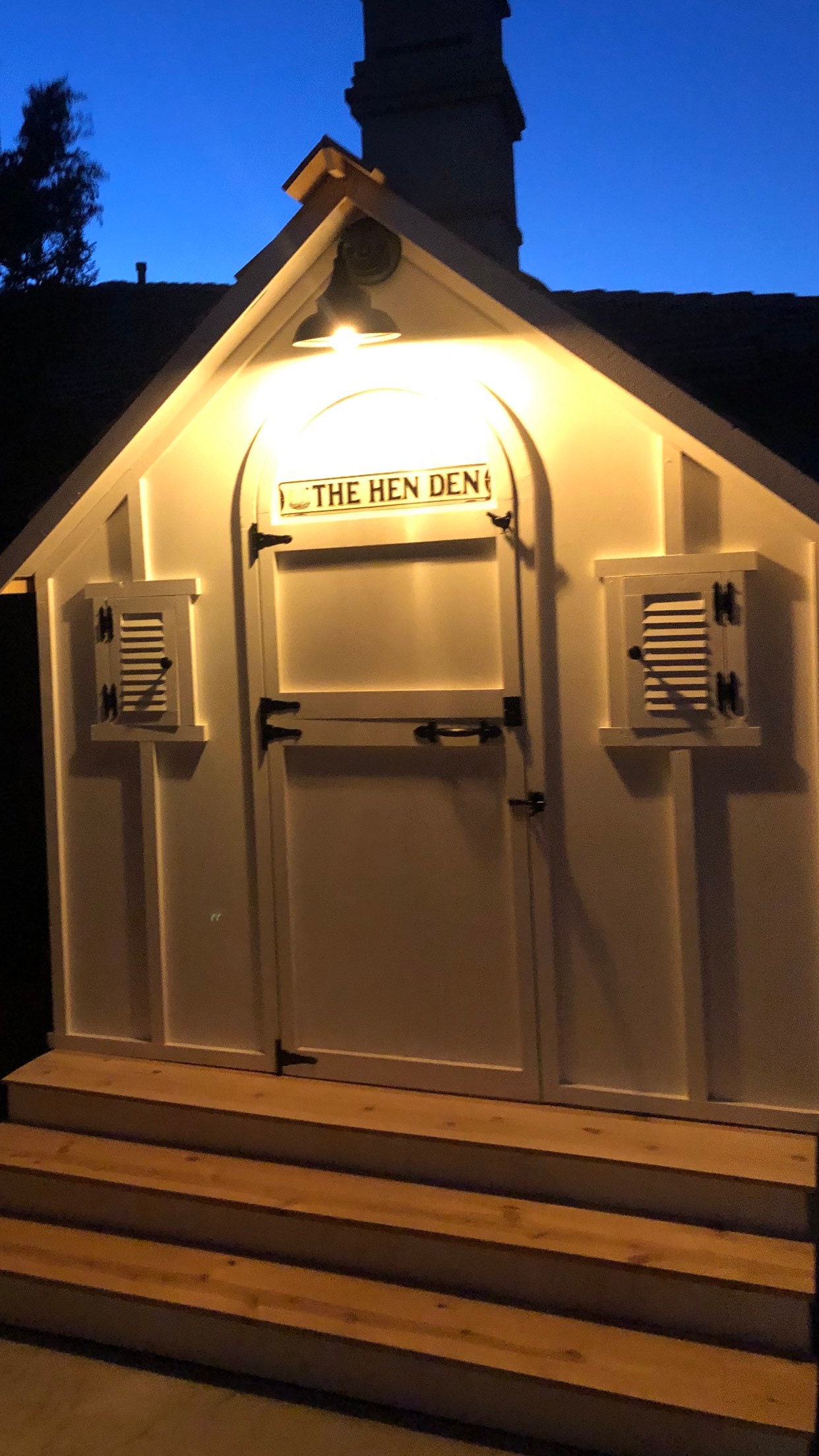 Chicken Coop Playhouse Catio Etsy