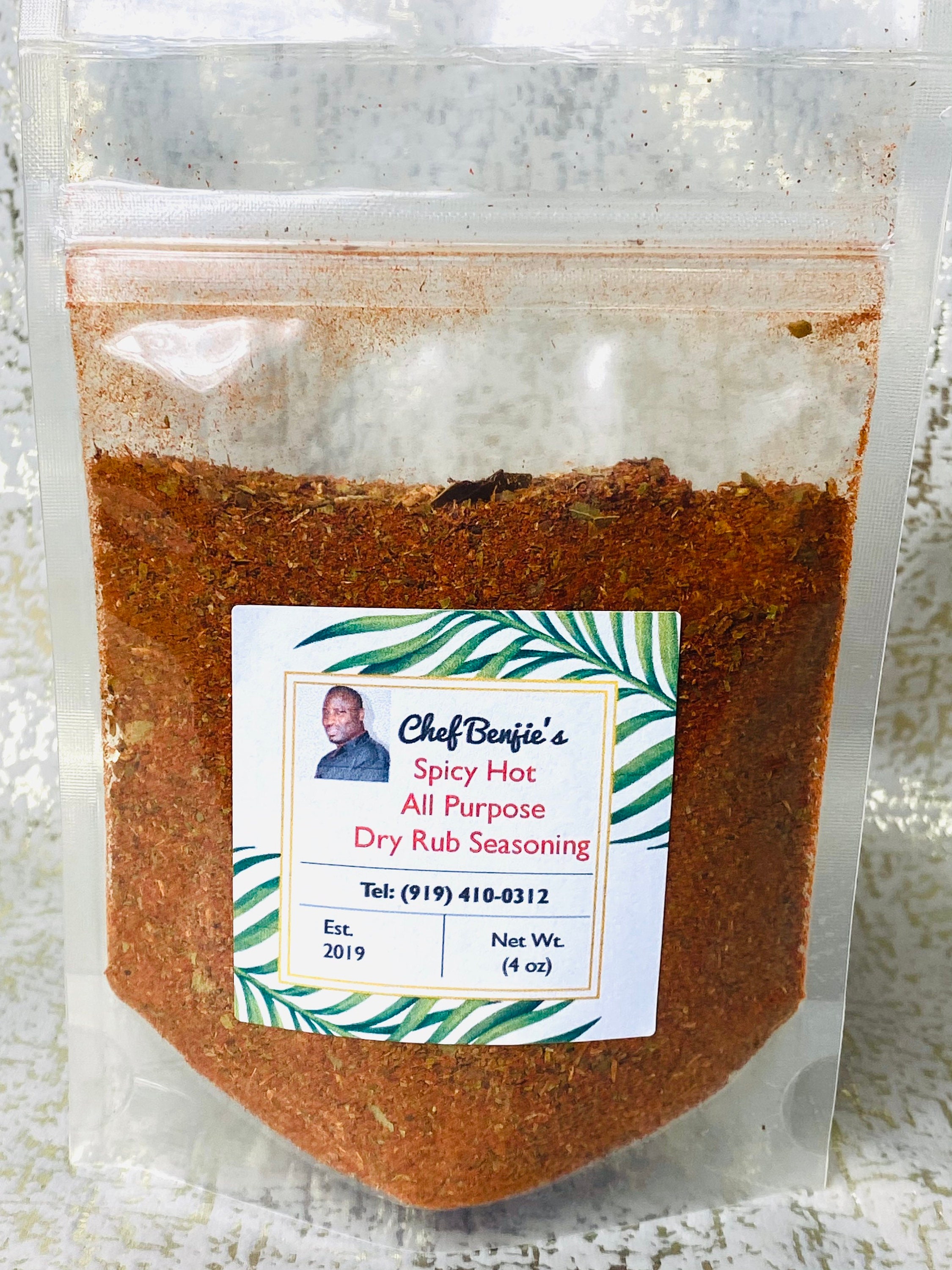 Chef Benjies Spicy Hot Dry Rub Seasoning Etsy