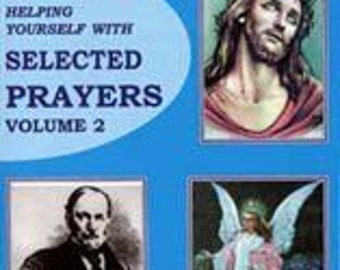 Helping Yourself with Selected Prayers Vol 2 | Saint Prayer Book for Vigil Candles & Spiritual Devotion
