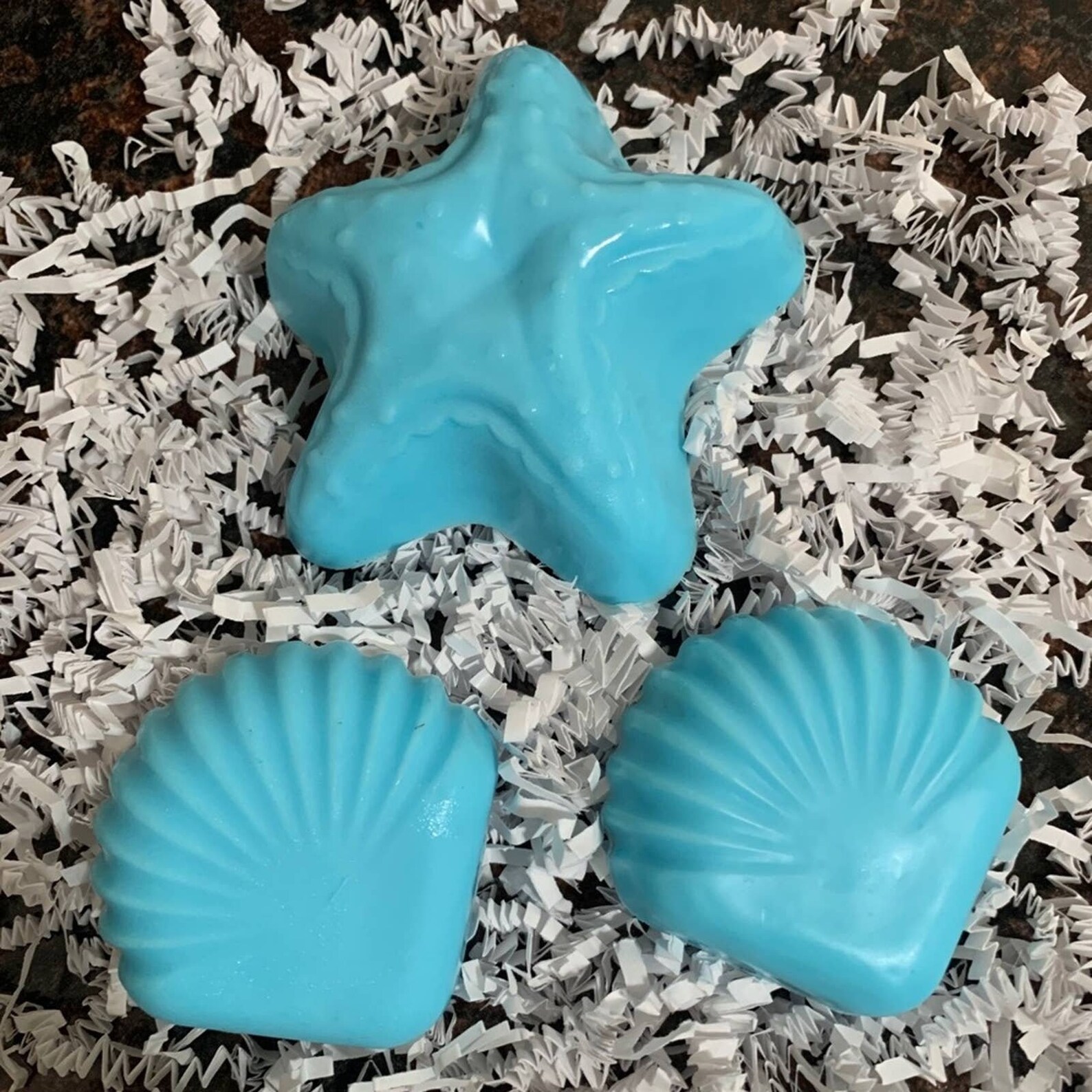 HomeMade Shea Butter w/ Aroma Shell Design Soap Etsy