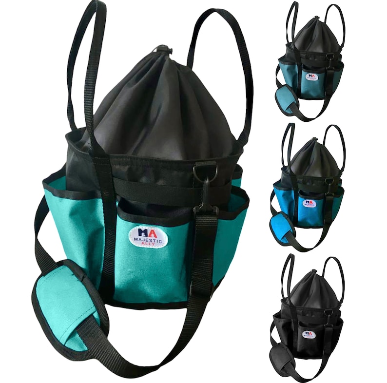 Majestic Ally Horse Grooming Organizer Tote Bag Etsy