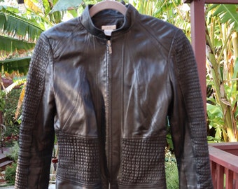 cache leather jacket